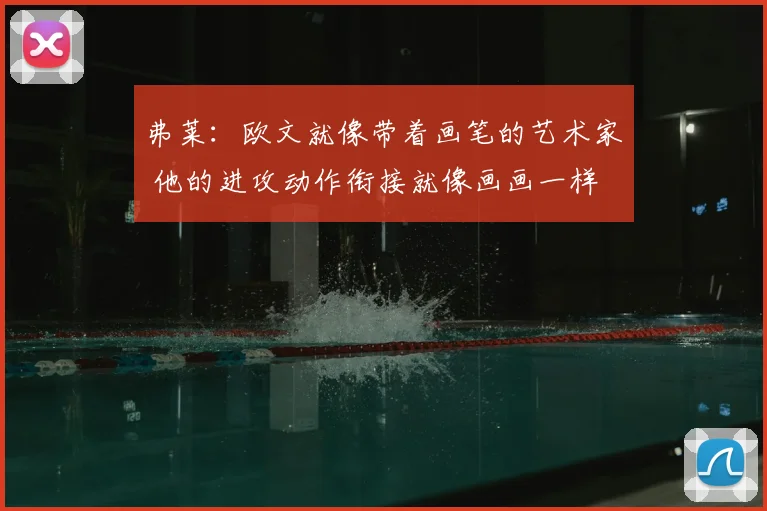弗莱：欧文就像带着画笔的艺术家 他的进攻动作衔接就像画画一样